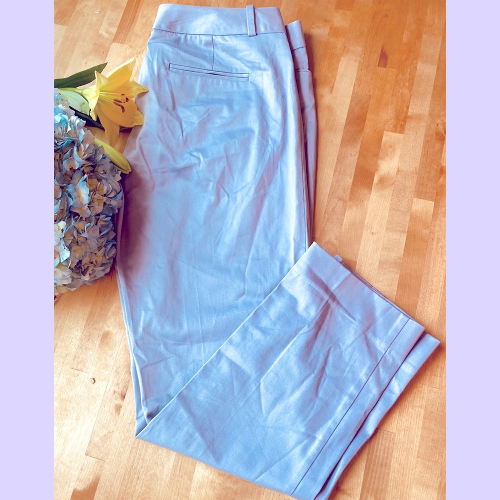 THE LIMITED drew fit Lilac purple cropped slacks